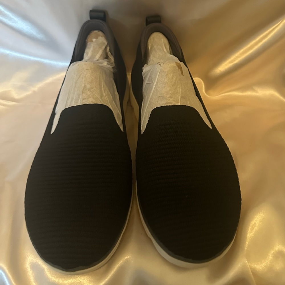 Ryka Women's Black Slip-On Sneakers